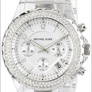 MK5397 Michael KORS clear glitz watch